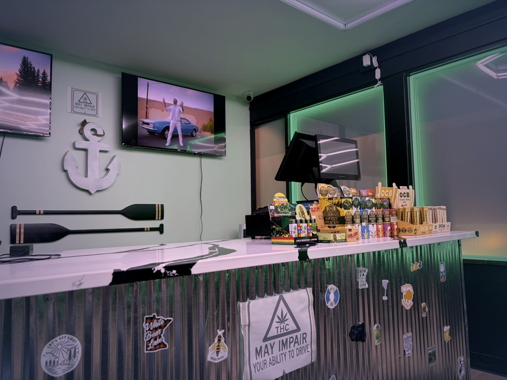 Front desk and check-in area